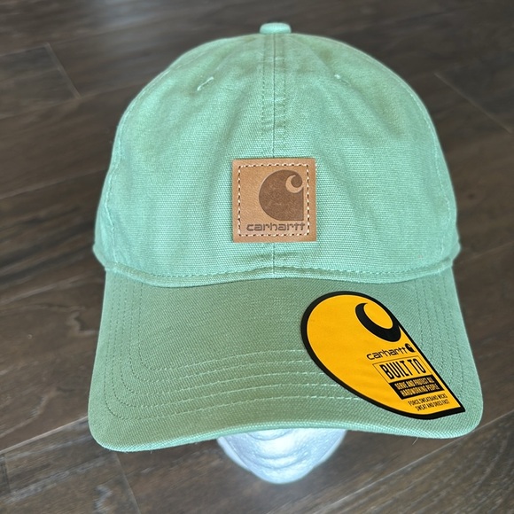 Carhartt Odessa Force Sweatband adjust cap,leatherette patch,6 vent,sweat wick - Picture 1 of 11